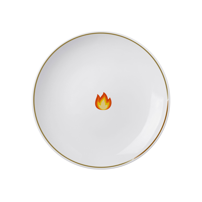 fire beefbar plate