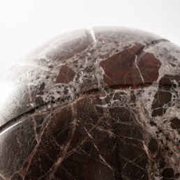 basket-ball sculpture marble Nicolas Bianco details