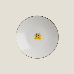 porcelain plate