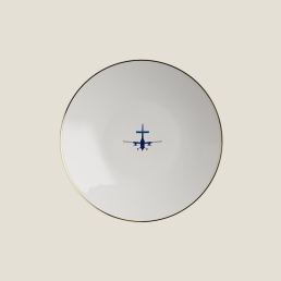 bernardaud plates airplane