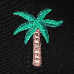 palm tree emoji embrodery