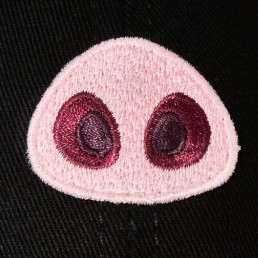 embrodery pig nose