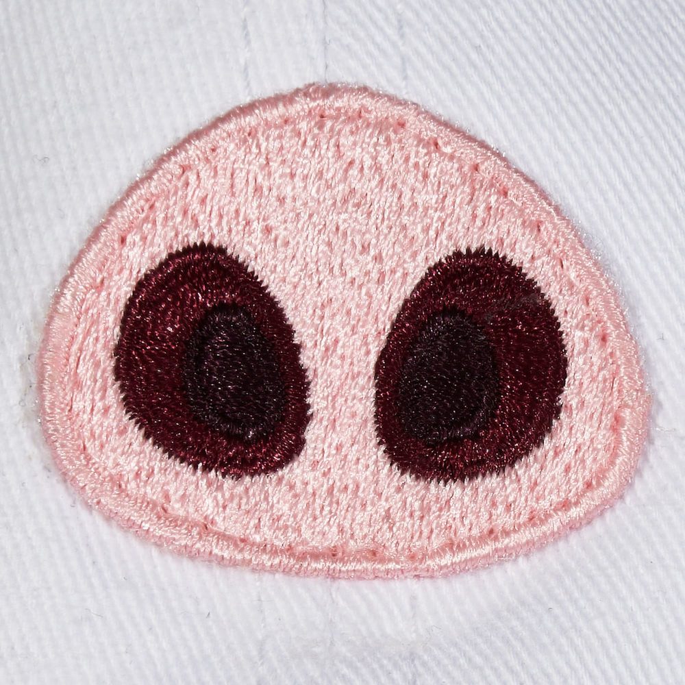 embrodery pig nose