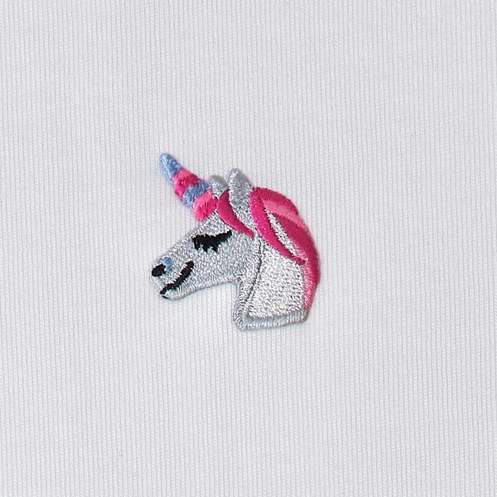 embroidery unicorn emoji