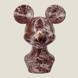 Mickey Nicolas Bianco sculpture marble