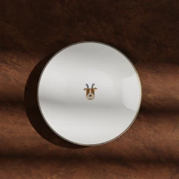 head of a chamois plates