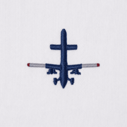 airplane embroidery