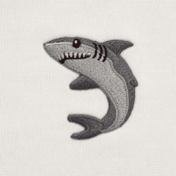 embrodery shark