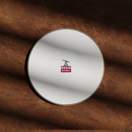cable bar beefbar emoji on Bernardaud plate